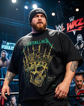 Metallica Men's Plus Size Cotton T-Shirt